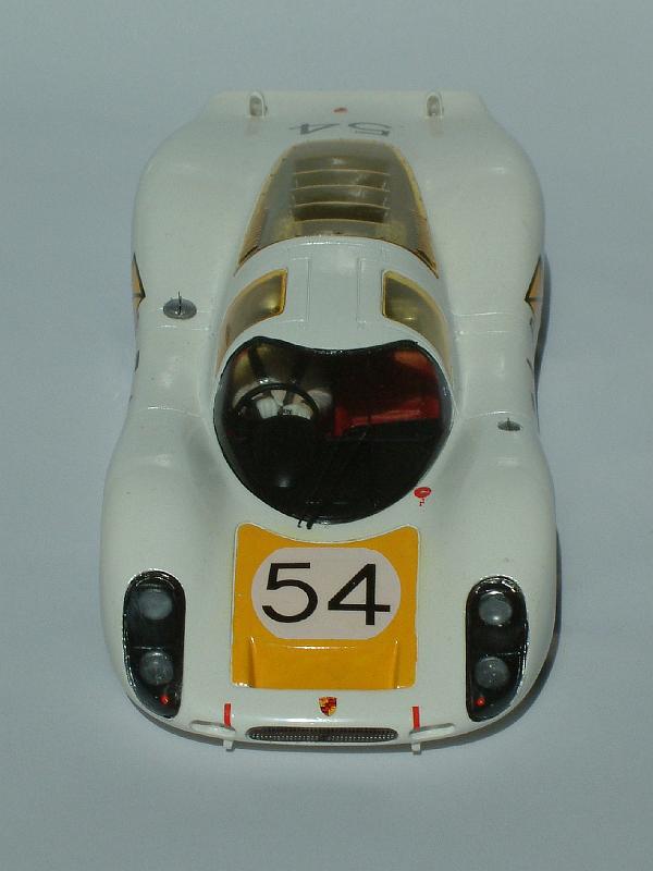 6maj08 031.JPG - Porsche 908LH 1968 Daytona winner. Modified 1/24 scale LeMans Miniatures resin kit with homemade decals.